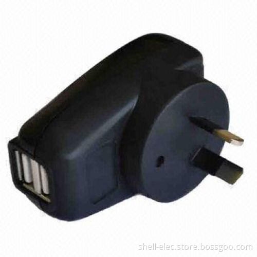 AU Plug Dual USB Travel Charger